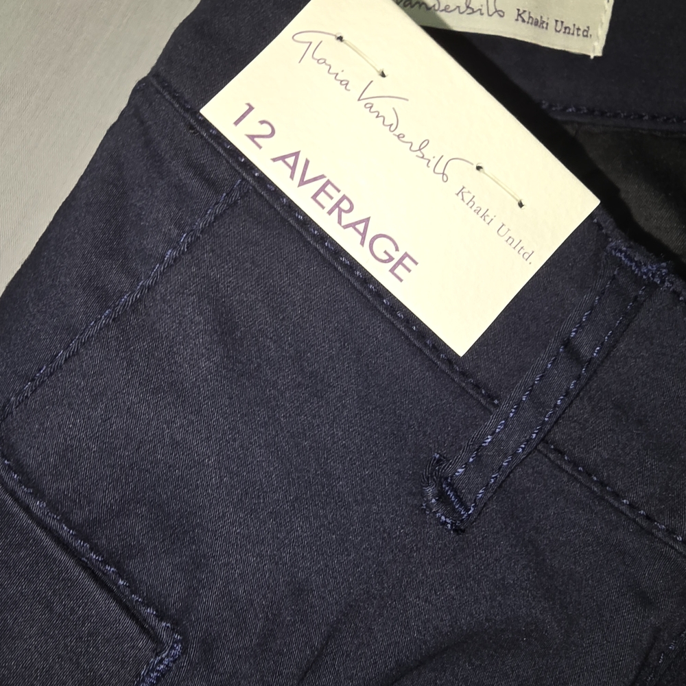 NWT - GLORIA VANDERBILT -  Khaki Unltd Anita Straight - Womans Casual Pants - Picture 6 of 7